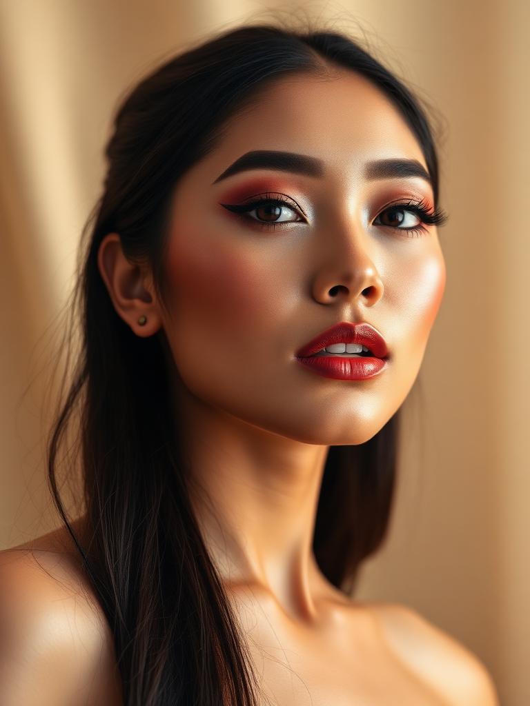 Contoh hasil Full Glam