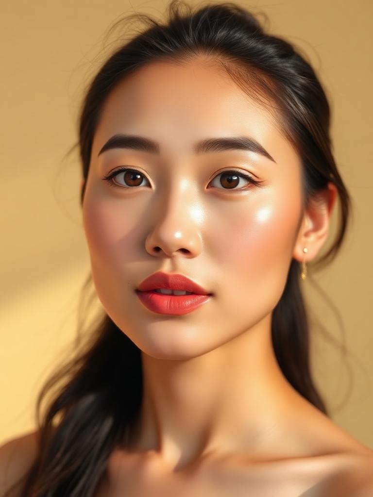 Contoh hasil Clean Girl